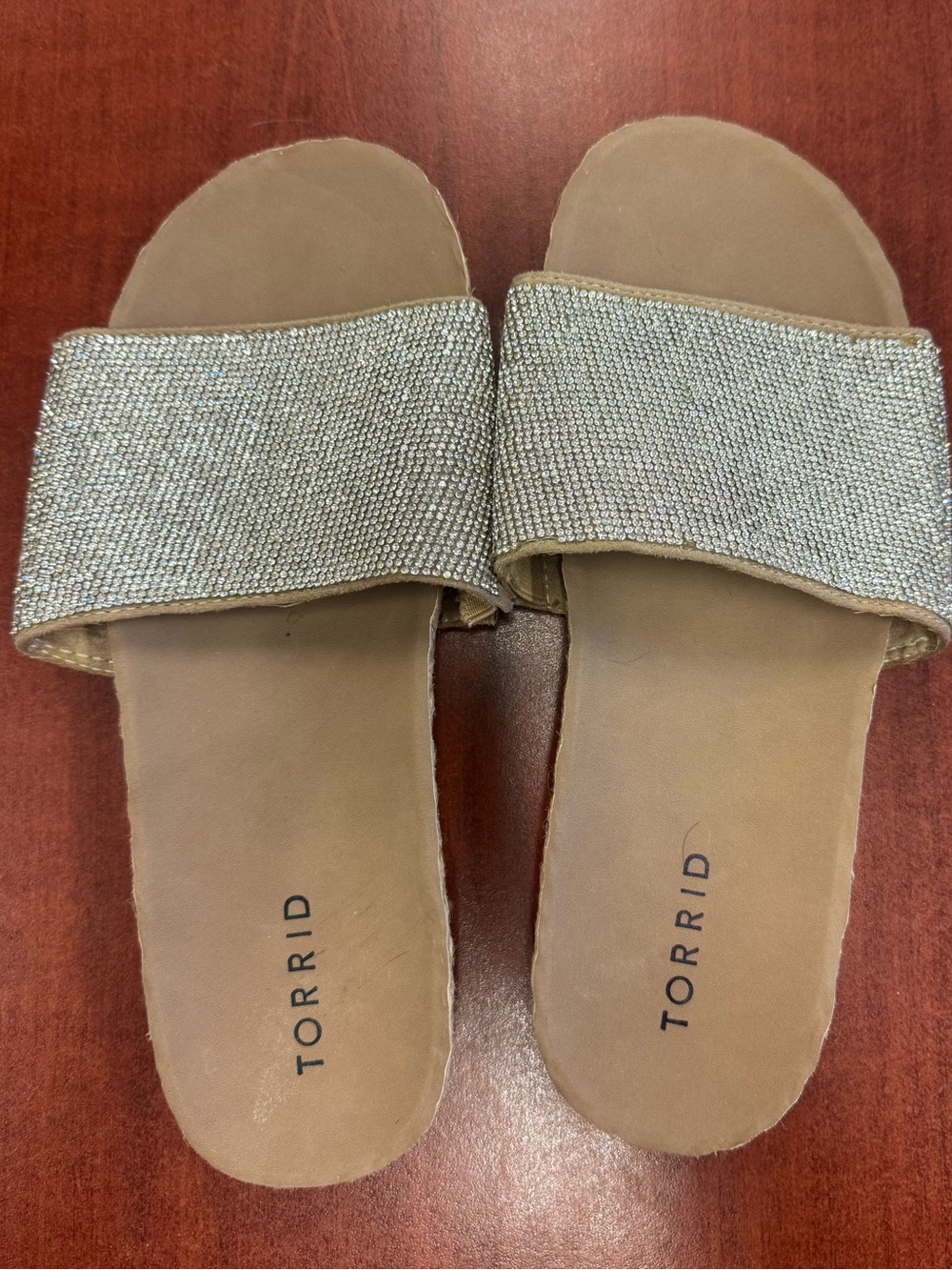 3 pairs of torrid 7Wide sandals for one price